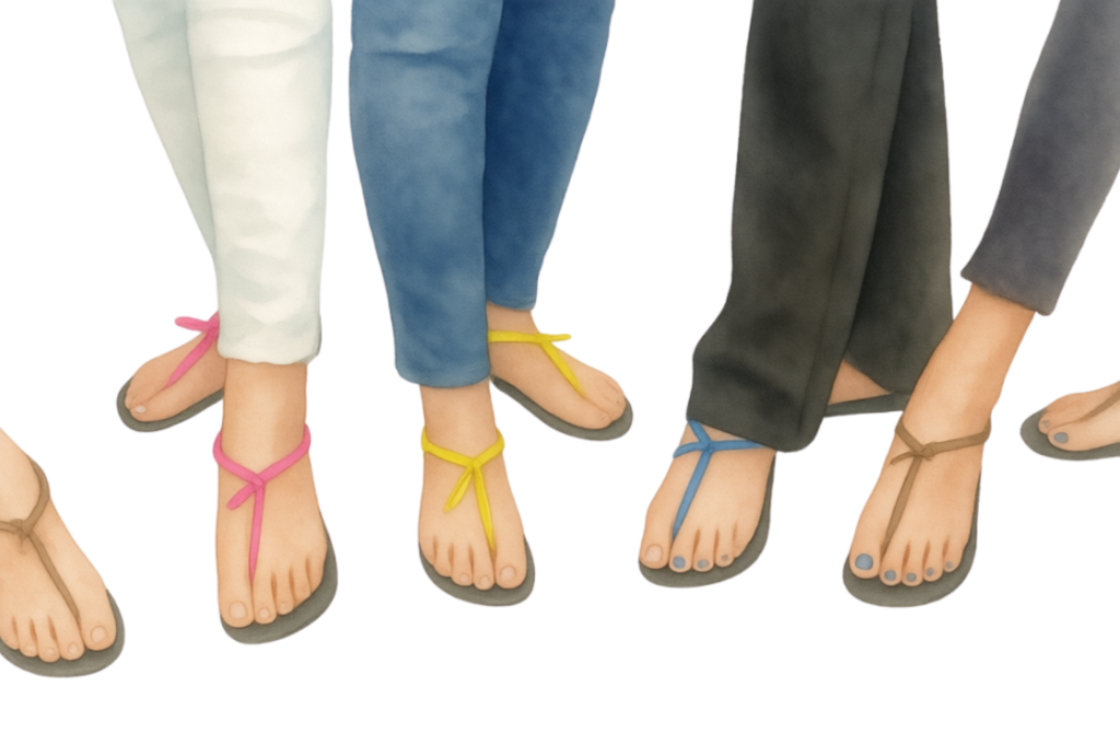 ワラーチ わらじ 裸足